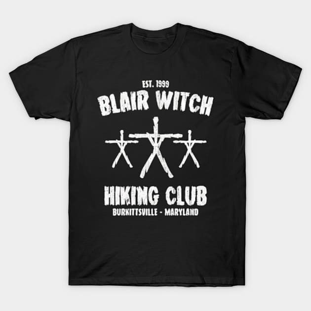 Blair Witch, Hiking Club T-Shirt by CosmicAngerDesign